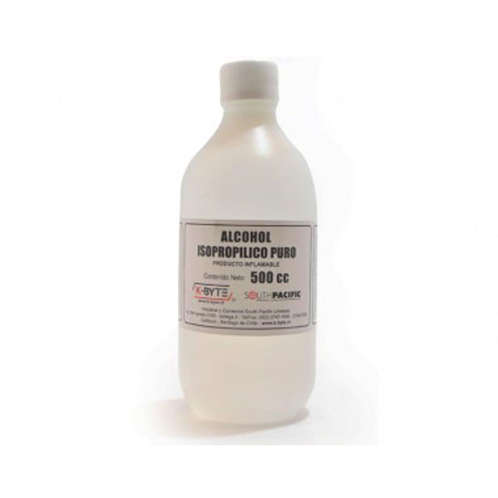 K-Byte Alcohol Isopropilico Puro 1/2Lt K Byte Kbyte 500Cc