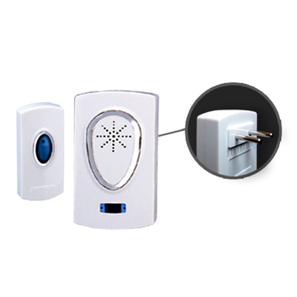 COMPLETEL COMPLETEL TIMBRE INALAMBRICO 80MTS ENCHUFABLE