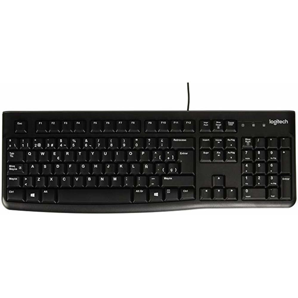 LOGITECH LOGITECH TECLADO ALAMBRICO USB K120 BLACK