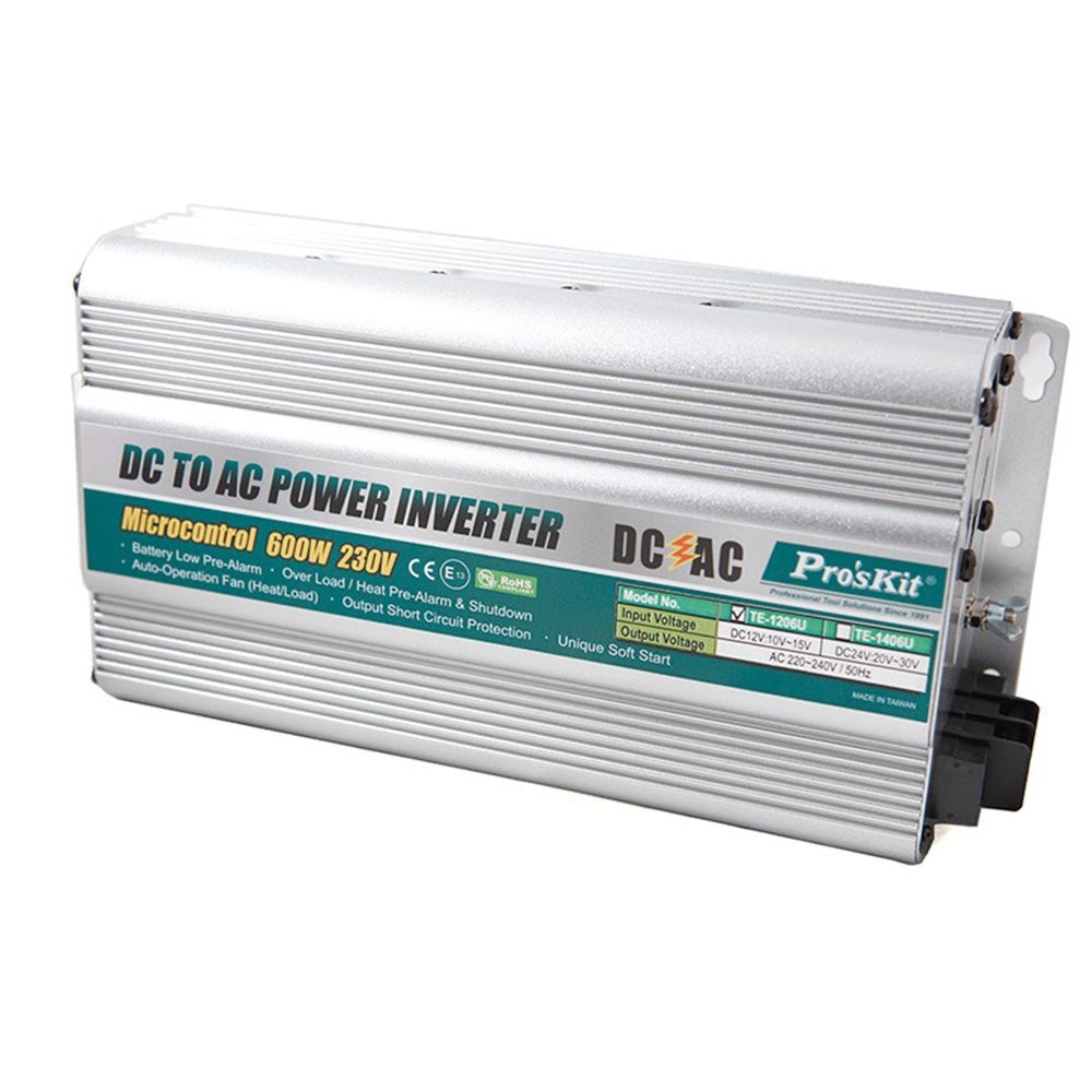 PROSKIT PROSKIT INVERSOR DE VOLTAJE 600W