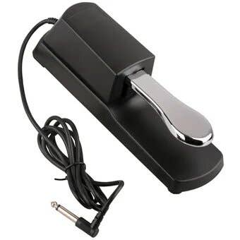 GEN PEDAL SUSTAIN PARA TECLADO BLACK