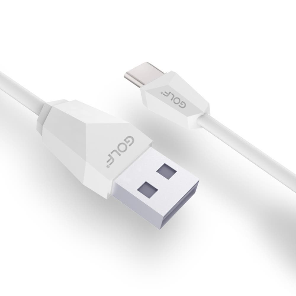 GOLF CABLE TYPE-C USB LINE LENGTH OF 2 METERS, DATA TRANSMISSION, CHARGING