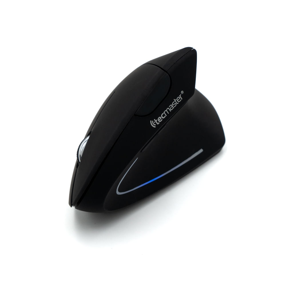 TECMASTER MOUSE ERGONOMICO INALAMBRICO RECARGABLE NEGRO TECMASTER TM-100517