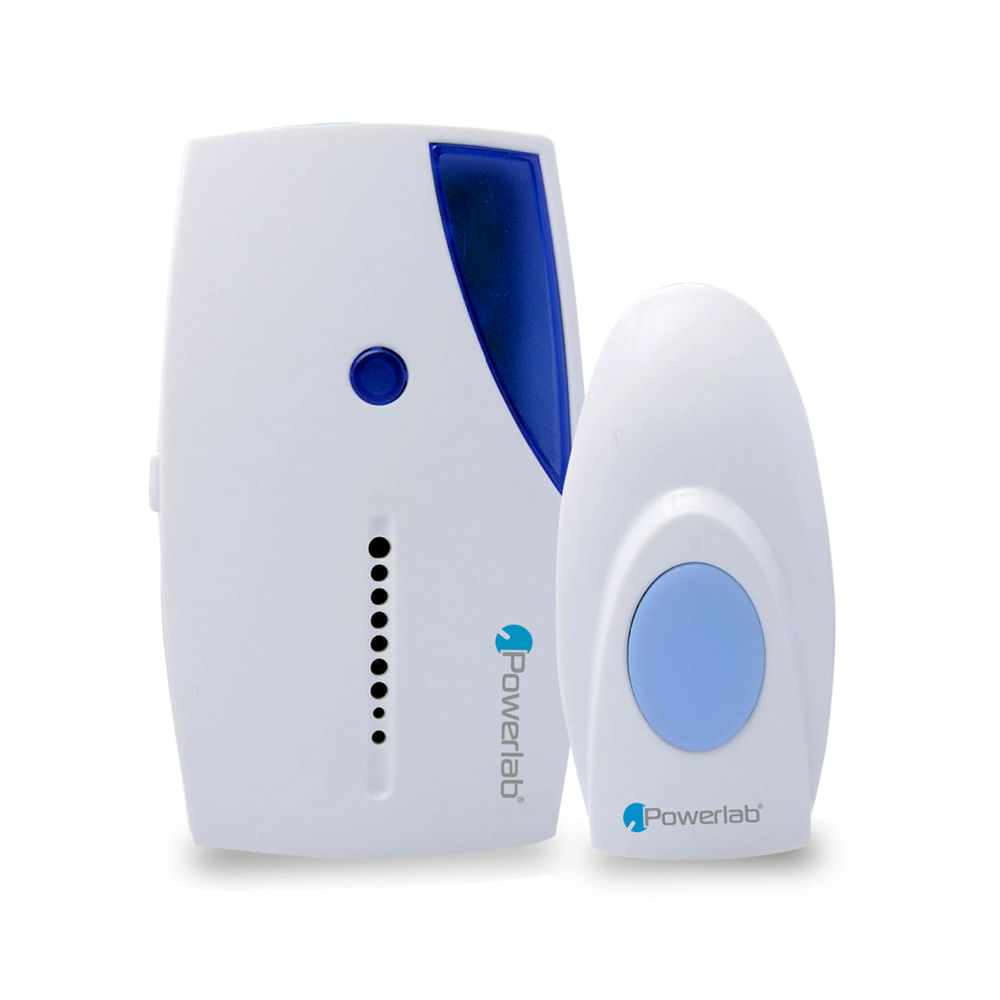 POWERLAB POWERLAB TIMBRE INDIVIDUAL INALÁMBRICO 7068 BLANCO/AZUL