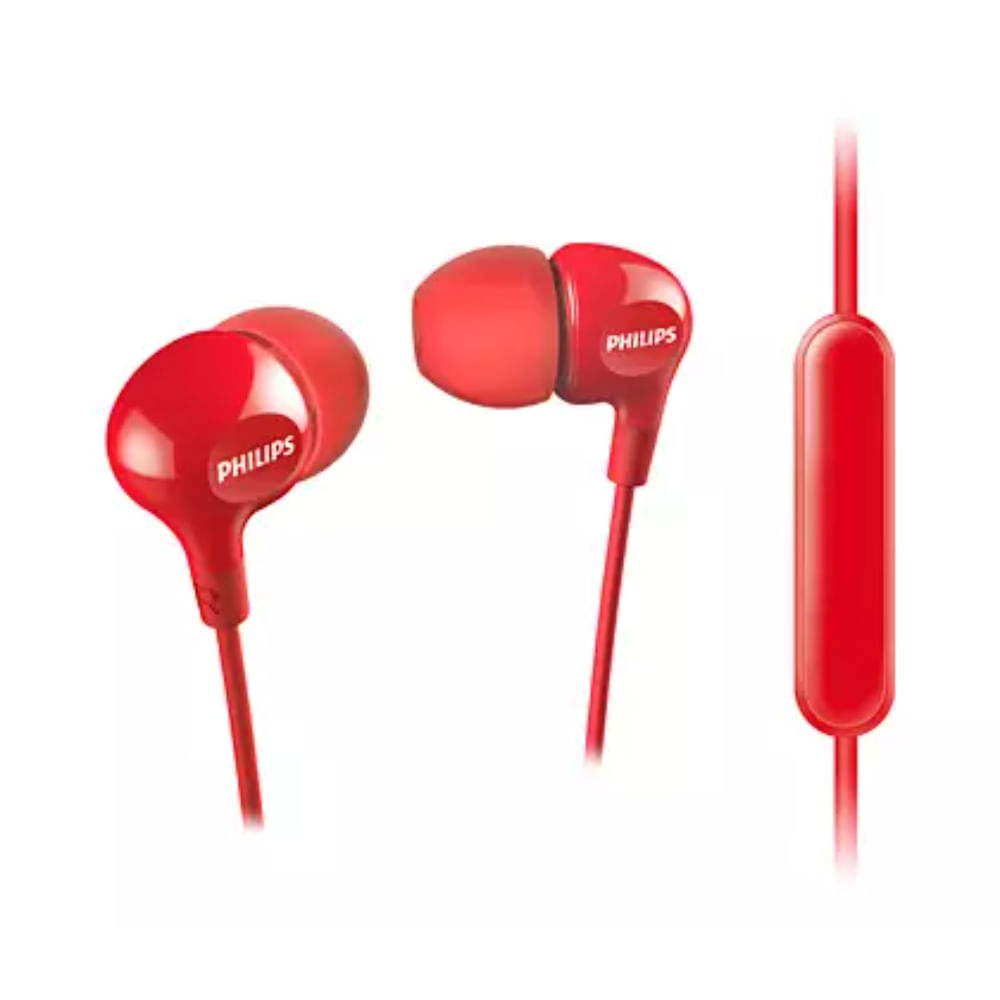 PHILIPS PHILIPS AUDÍFONOSS CON MICROFONO SHE3555RD
