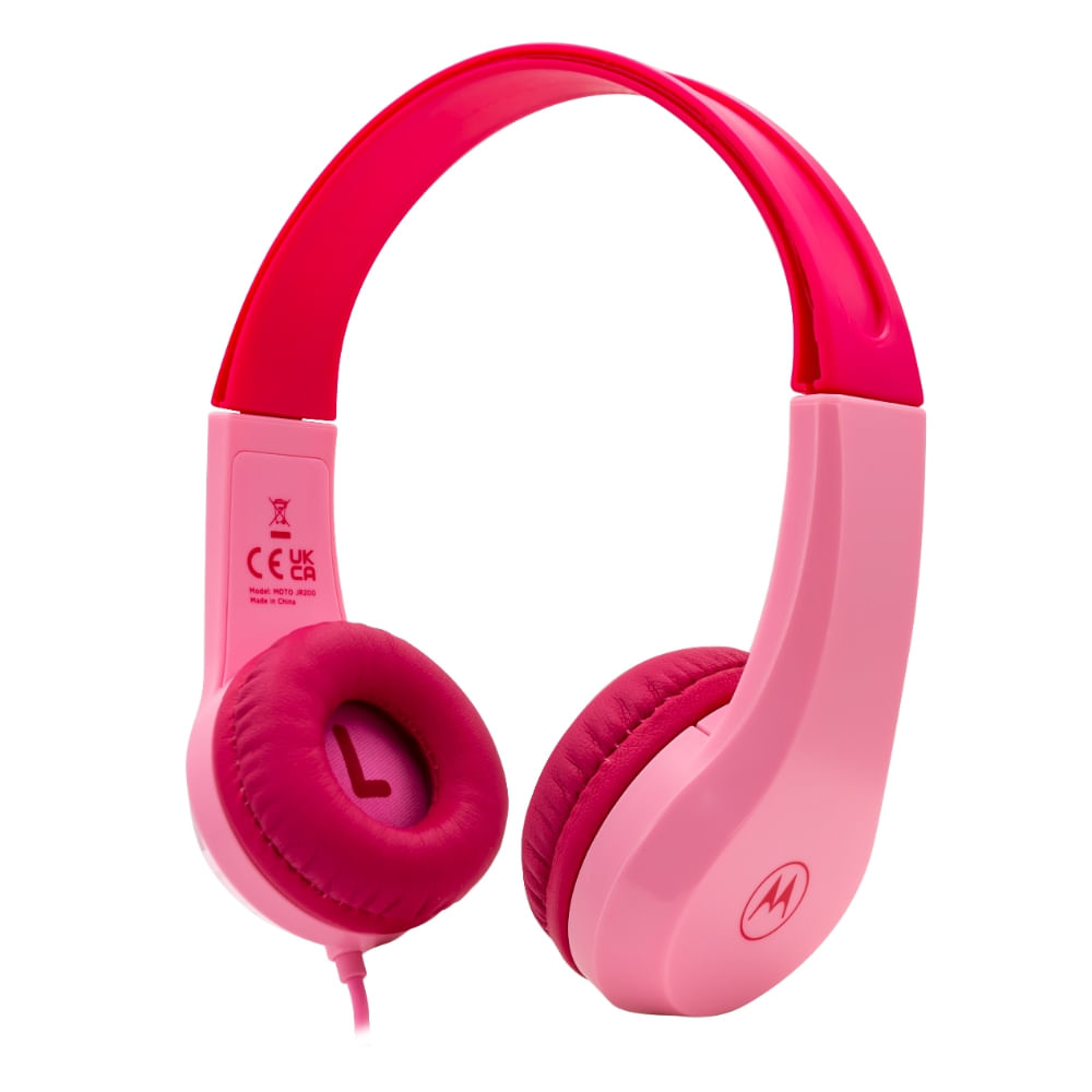 Motorola Audífono Jr 200 Con Cable Manos Libres Rosado