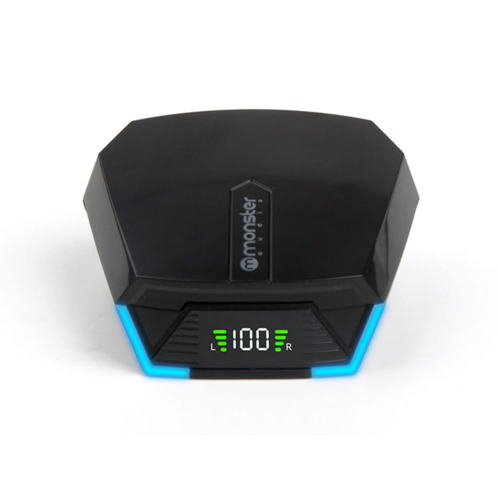 Monster Audio Audífono Gaming True Wireless Twg11 Negro