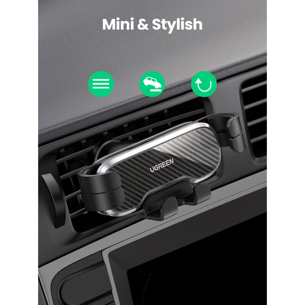 Ugreen Soporte Celular Tipo Clip Para Rejilla De Ventilacion