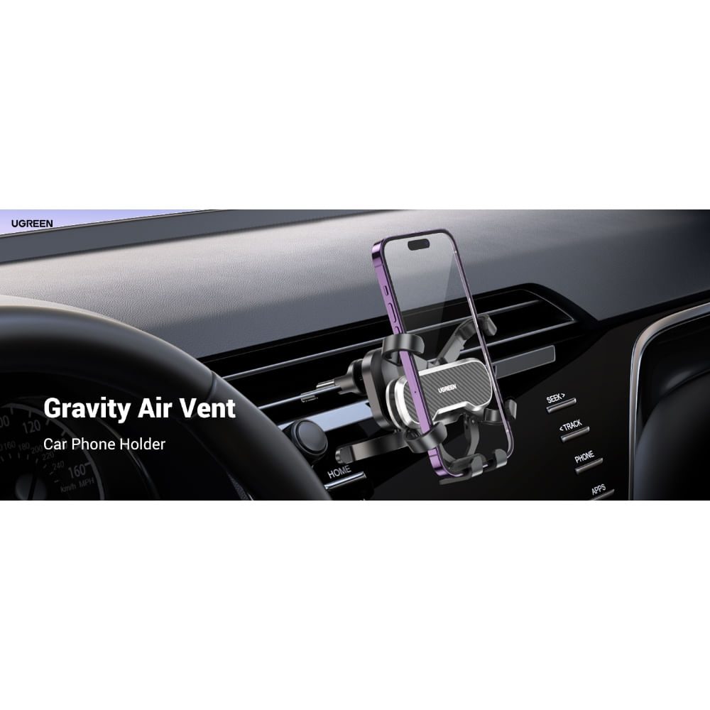 Ugreen Soporte Celular Arco Tipo Clip Para Rejilla De