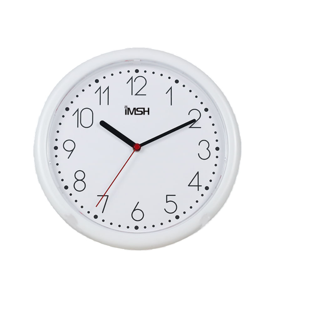 GEN RELOJ DE PARED ANALOGO BLANCO WC25201
