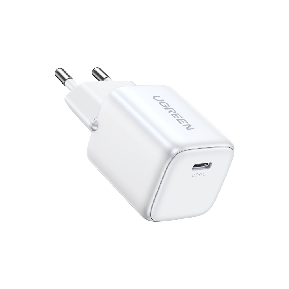 Ugreen Cargador 20W Mini Nexode Gan Tech Pd Blanco