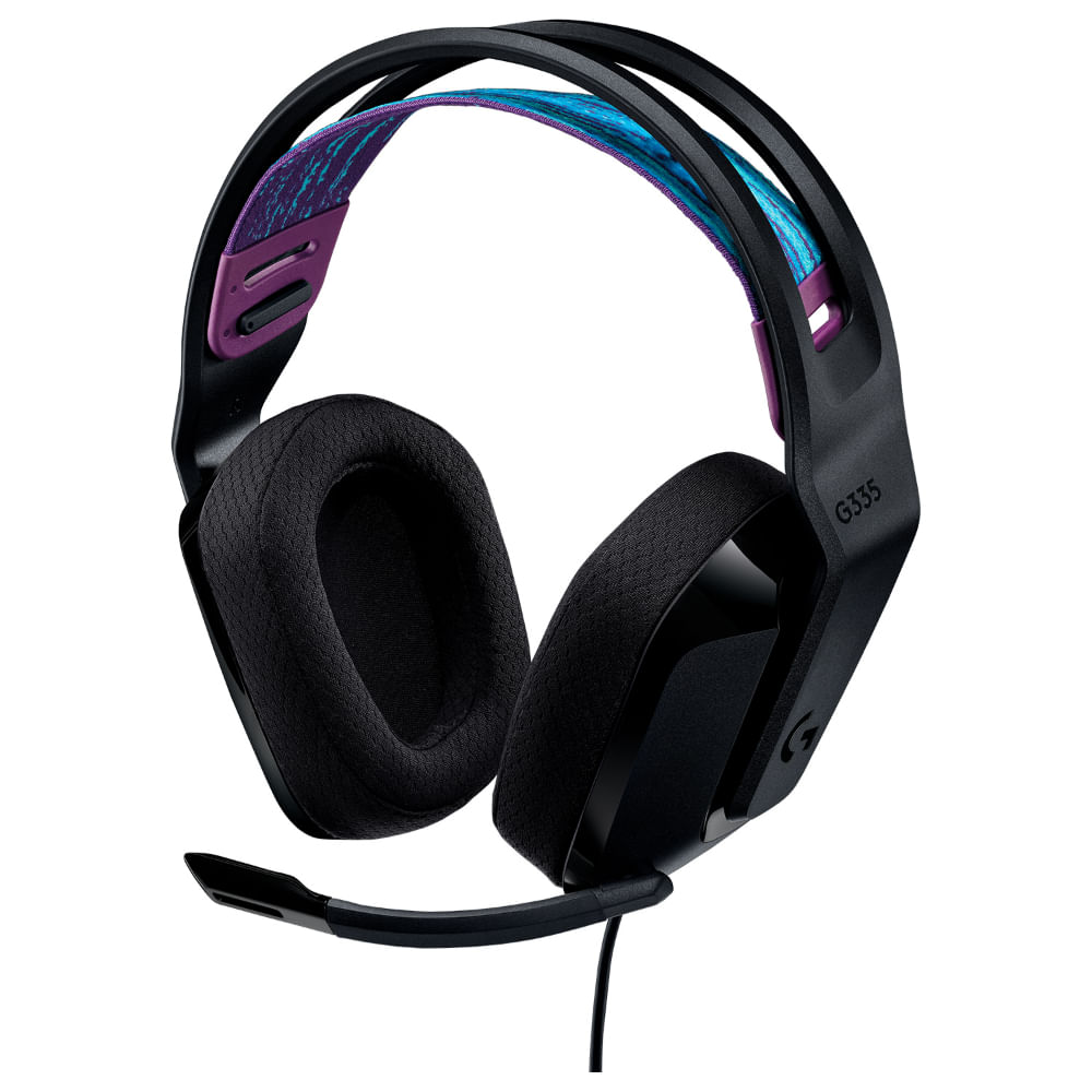LOGITECH LOGITECH AUDIFONOS GAMER G335 ALAMBRICOS BLACK