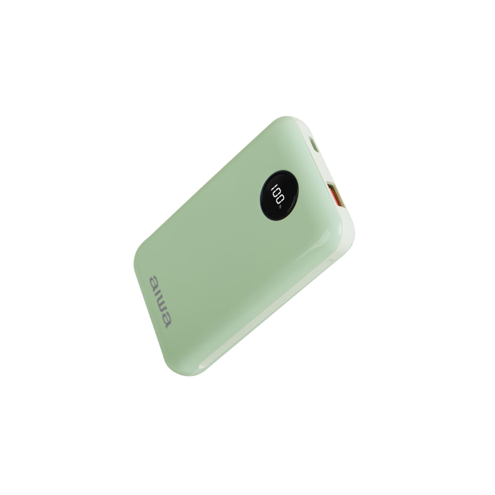 Aiwa Cargador Bareria Externa Power Bank 10.000 Celeste