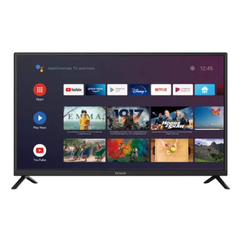 Aiwa Smart Tv 32 Hd Bluetooth Sistema Google Tv Negro
