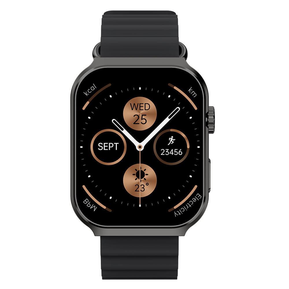 Aiwa Reloj Inteligente Cuadrado 1.96 Inch Asistente De Voz
