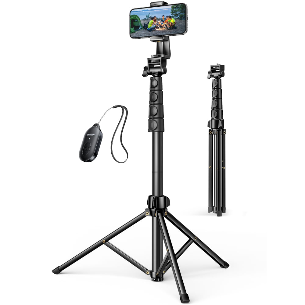 Ugreen Tripode Selfie 1.7M + Obturador Inalambrico Bt Lp680