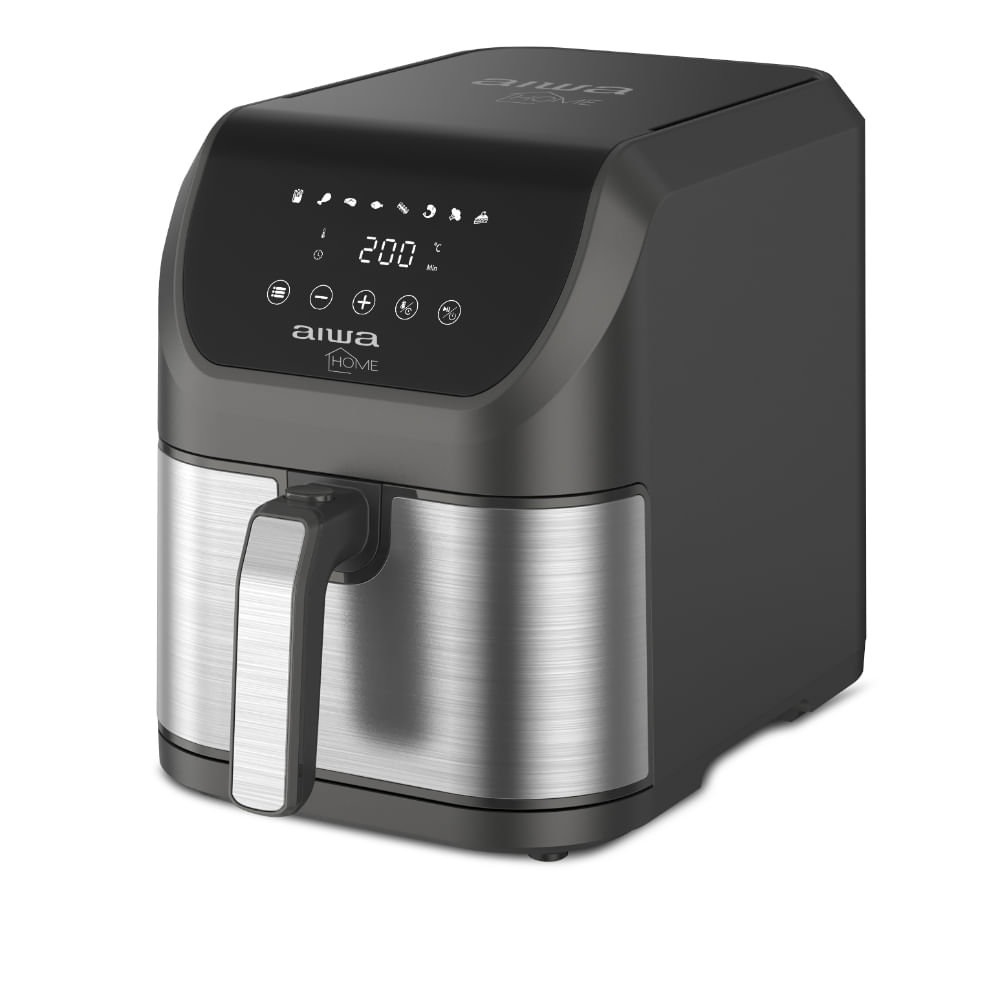 Aiwa Freidora De Aire 5Lts Digital Aw-Ft5017 Negra