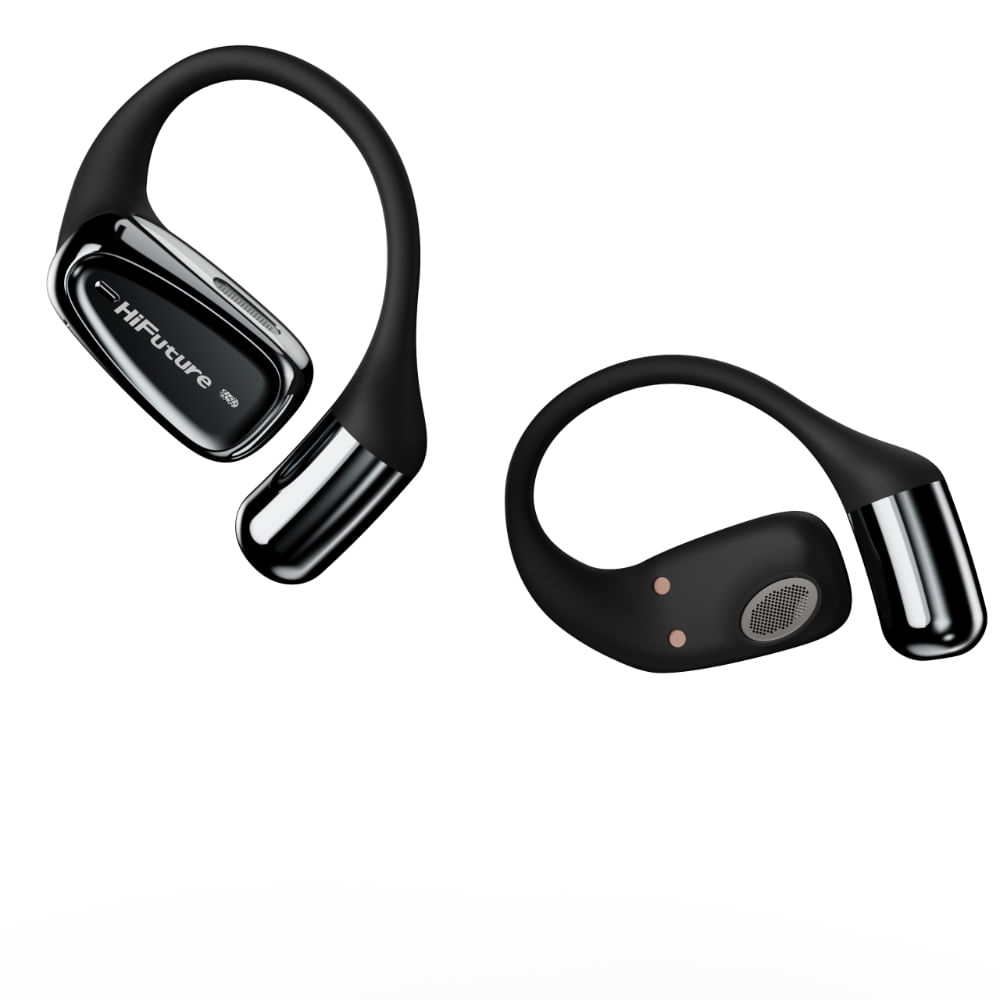 Hifuture Audífonos Mate 2 Pro Open Ear Deportivos Negro