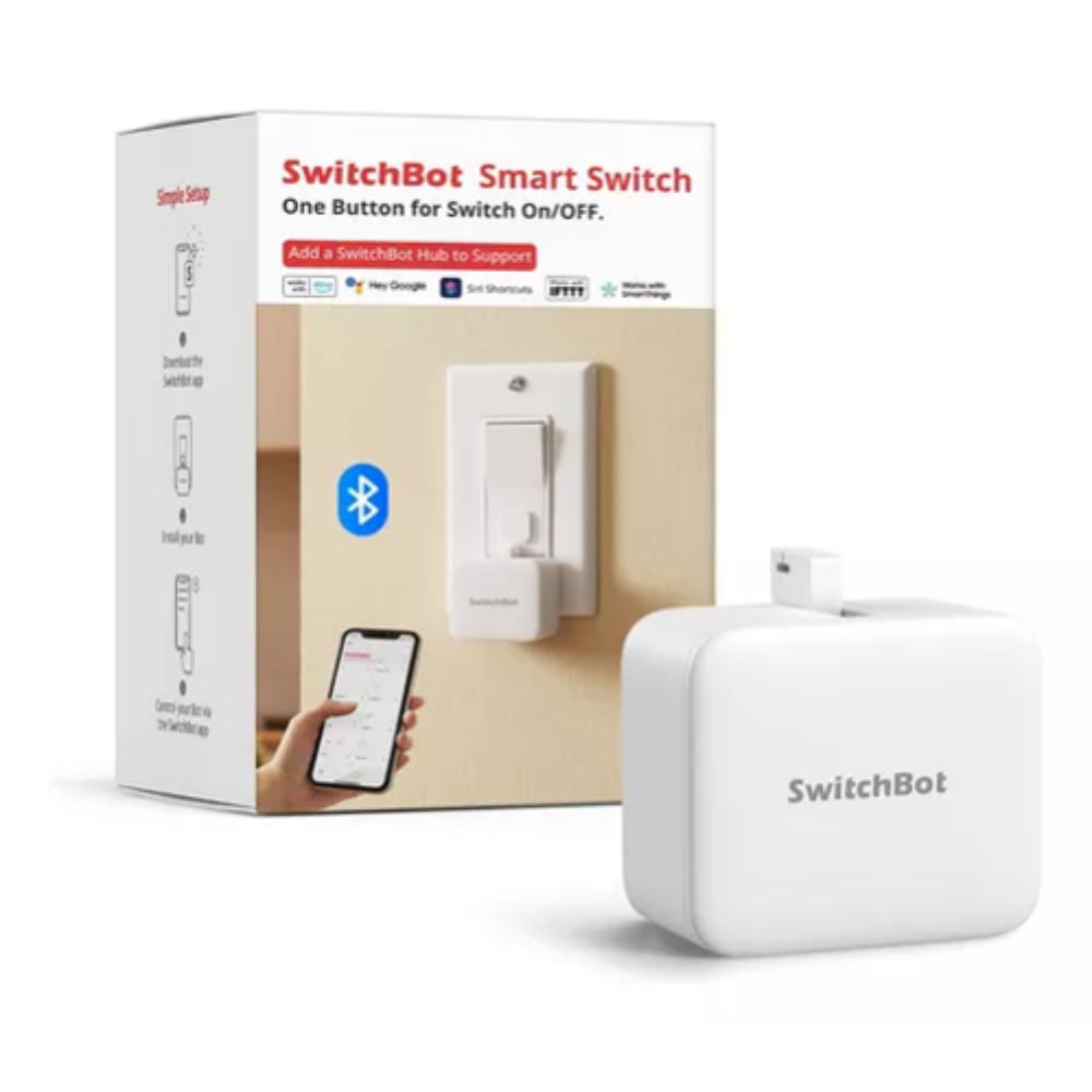 SWITCHBOT SWITCHBOT BOT FINGERBOT INTERRUPTOR PULSADOR INALÁMBRICO