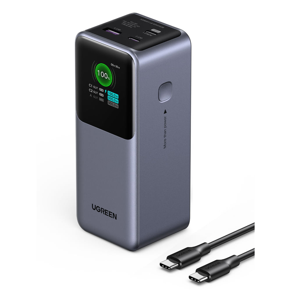 Ugreen Mega Bateria Portatil 20.000Mah Con Salida 130W Max