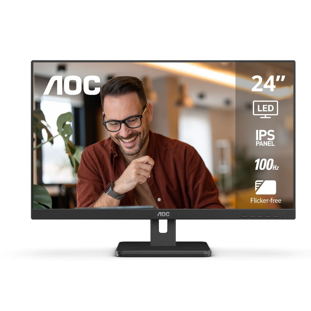 Aoc Monitor 24 Full Hd Ips 100Hz Negro 24E3H2
