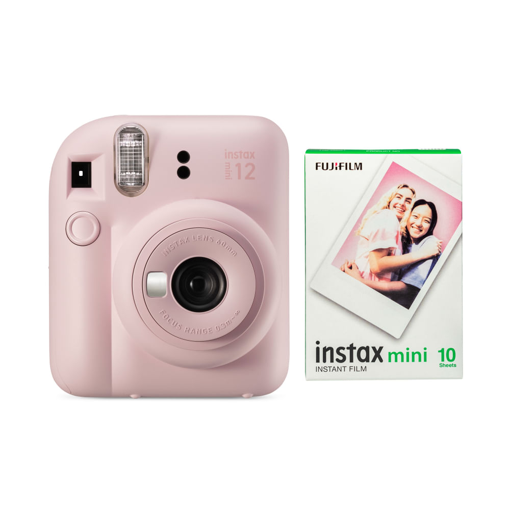 Instax Pack Camara Mini Rosado + 10 Peliculas Ki82002