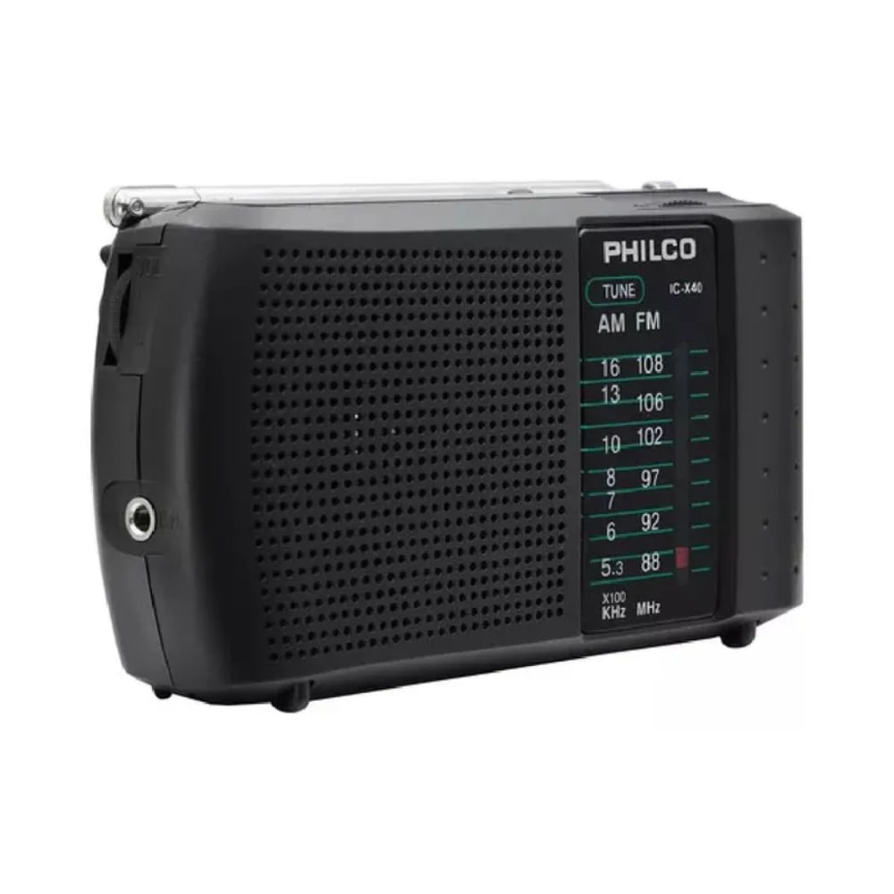 PHILCO PHILCO RADIO PORTATIL ICX-40 C/AUDIFONO