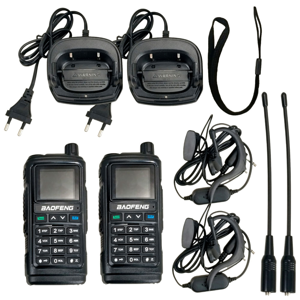 BAOFENG BAOFENG KIT 2 RADIOS INTERCOMUNICADORES DIGITALES 50KM