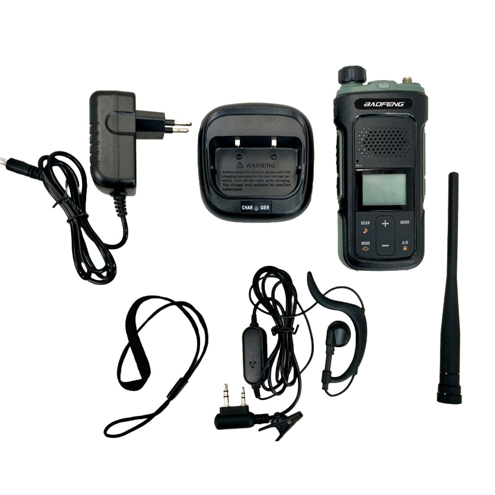 BAOFENG BAOFENG RADIO INTERCOMUNICADOR 128 CANALES CON LINTERNA