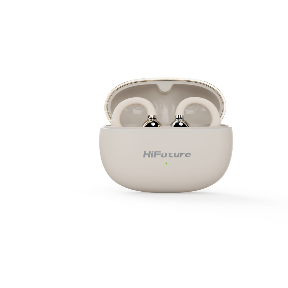 Hifuture Audifonos Tws Tipo Clip Flexclip Champagne Gold