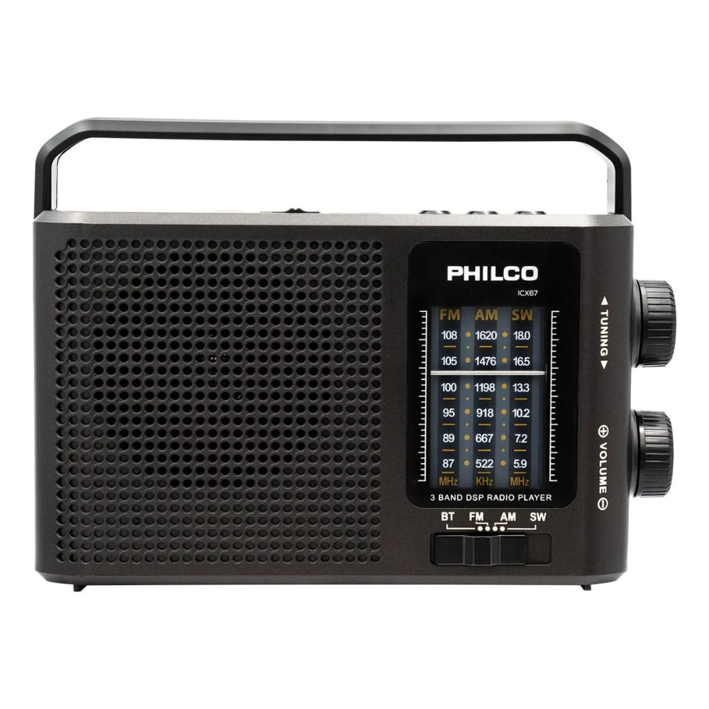 PHILCO PHILCO RADIO MULTIBANDA RECARGABLE LED