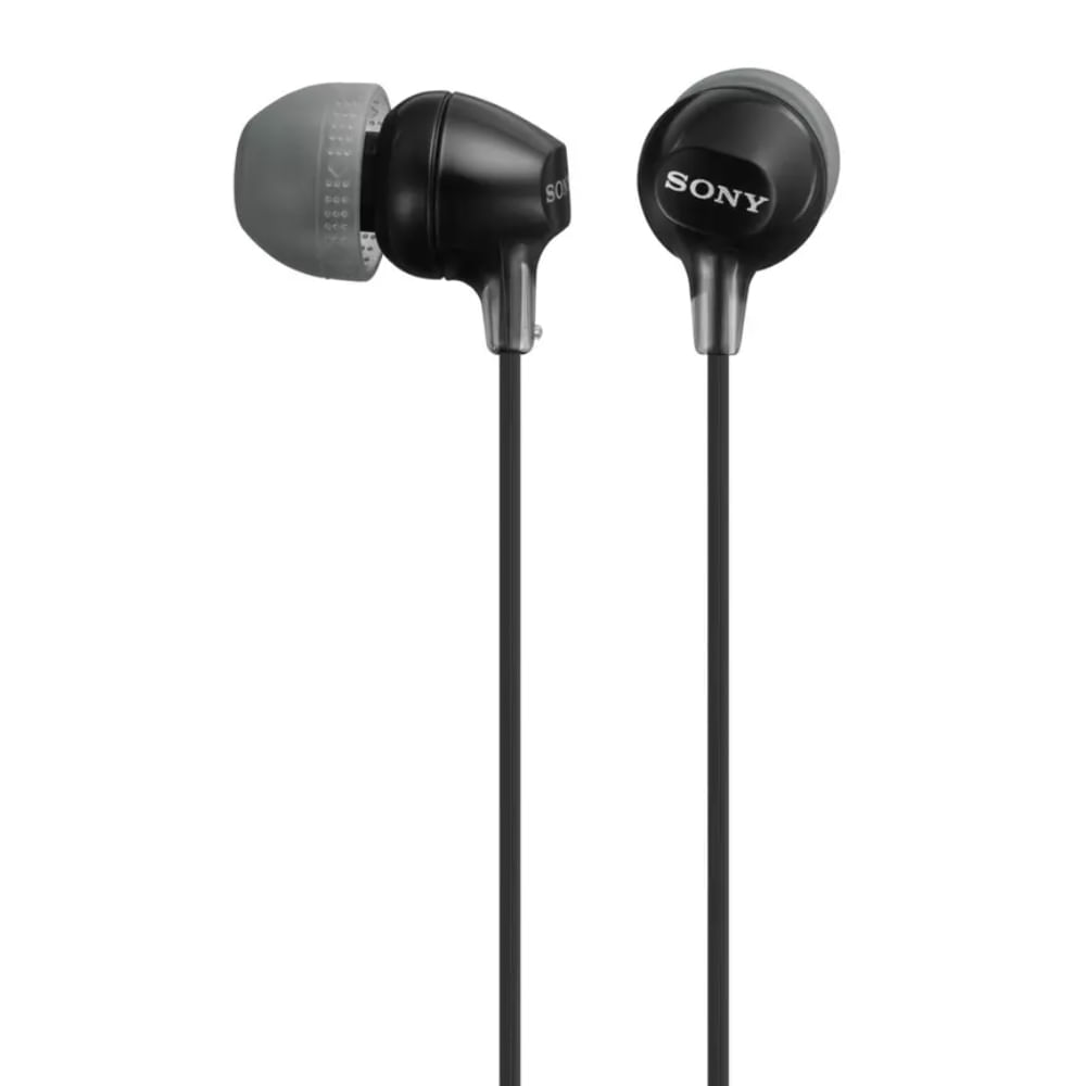 Sony Audifono Mdr-Ex15Apbk Black Manos Libres Negro
