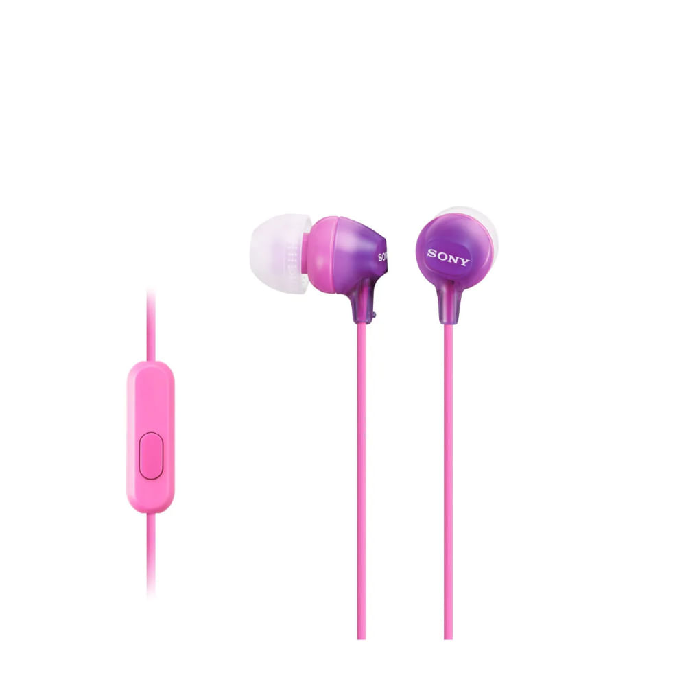 Sony Audifono Mdr-Ex15Apvi Violeta Manos Libres