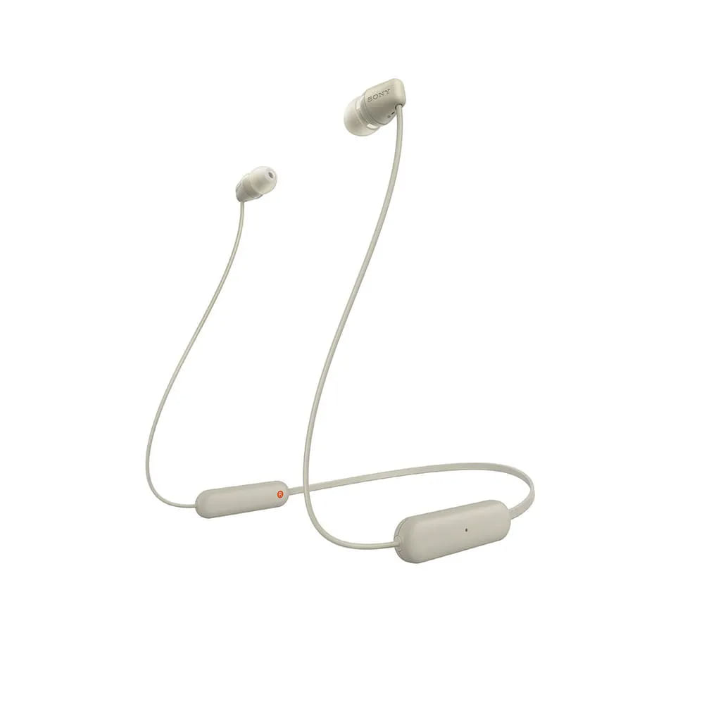 SONY SONY AUDIFONO STEREO INALAMBRICO CREMA
