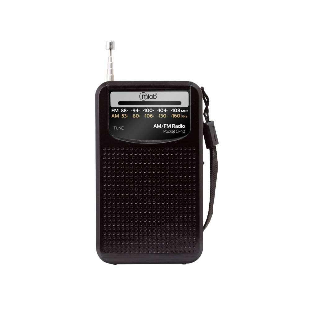 MLAB MLAB RADIO RETRO PORTATIL CF-10 BLACK