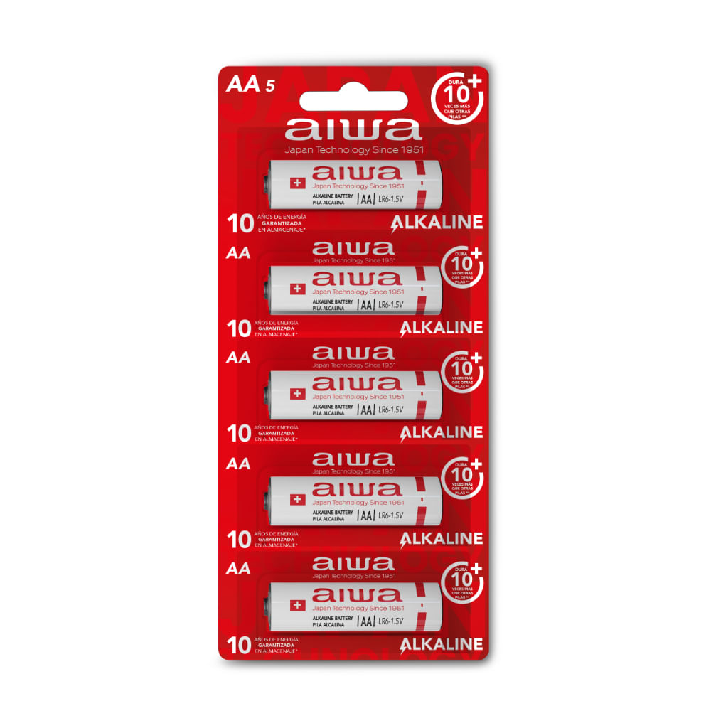 AIWA PILA ALCALINAS AA X1 AWLR6P5