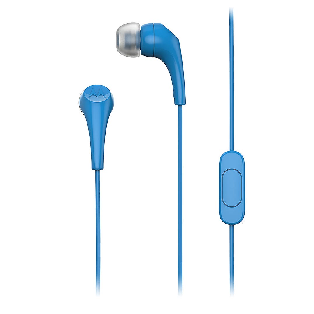 Motorola Audífono Earbuds 2 Manos Libres Color Azul