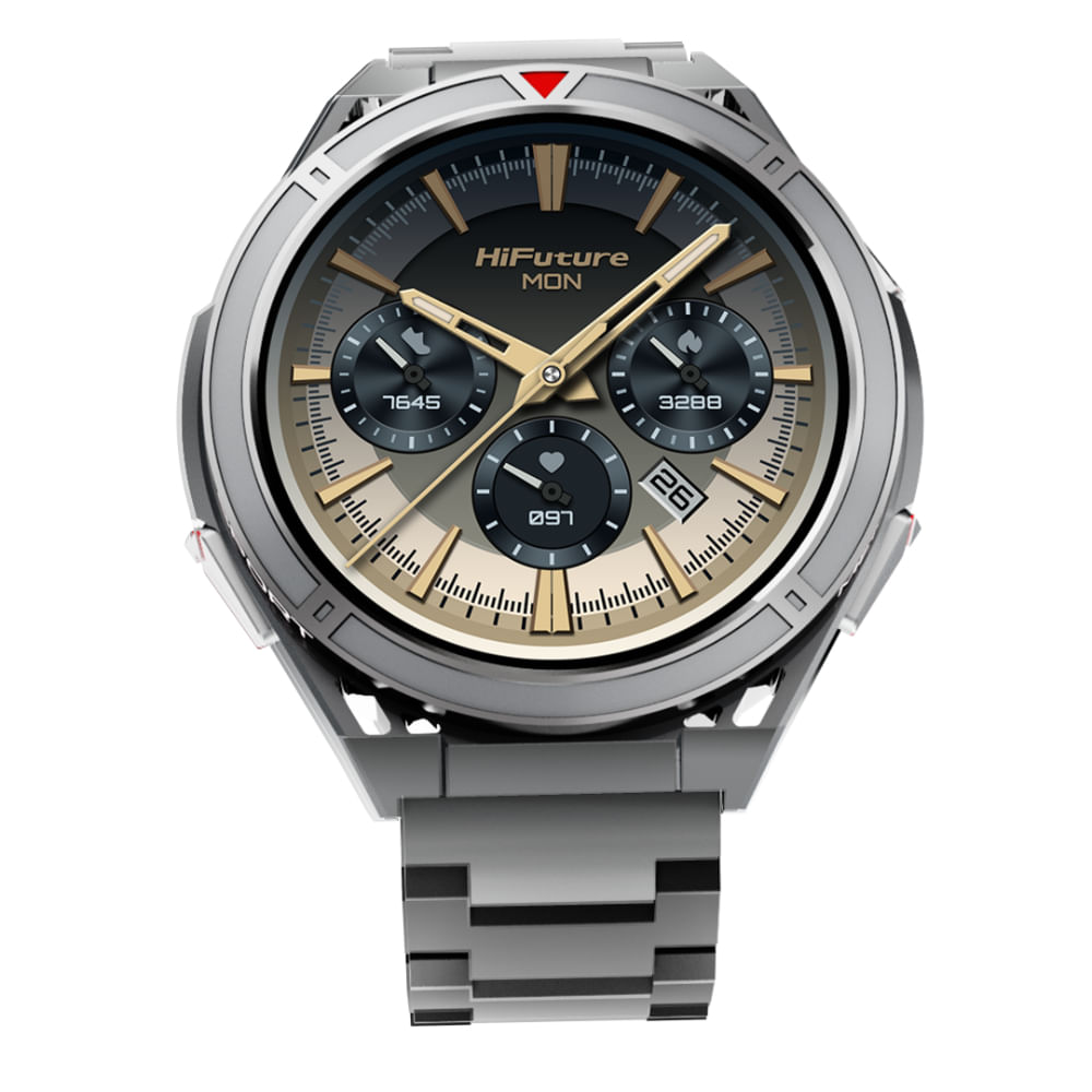 Hifuture Smartwatch Active Silver Waterproof Pantalla 1.43