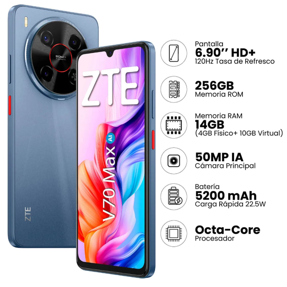 Zte Smartphone Blade V70 Max 256Gb