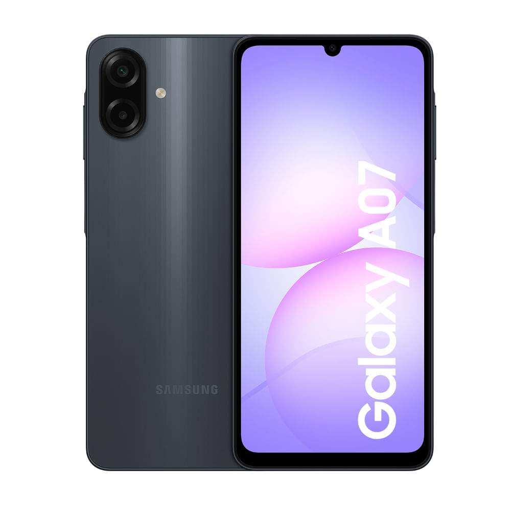 Samsung A07 128G Black Negro Sm-A075Mzkgltl