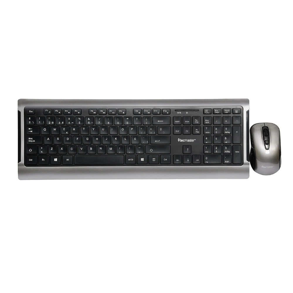 TECMASTER TECMASTER KIT KEYBOARD Y MOUSE WIRELESS BLACK