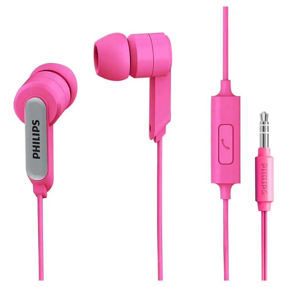 Philips Audifono She1405Pks/Bk Rosado