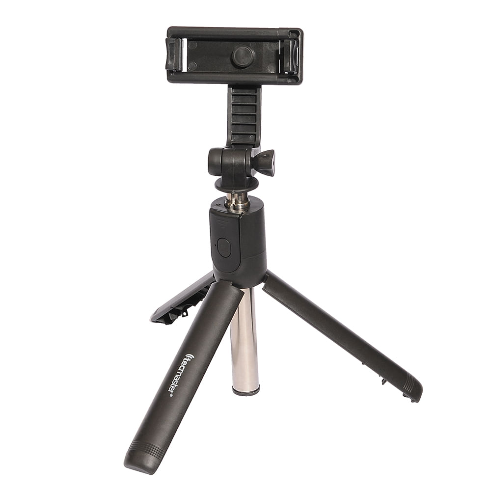 Tecmaster Selfie Stick Bluetooth + Tripode + Control Remoto,