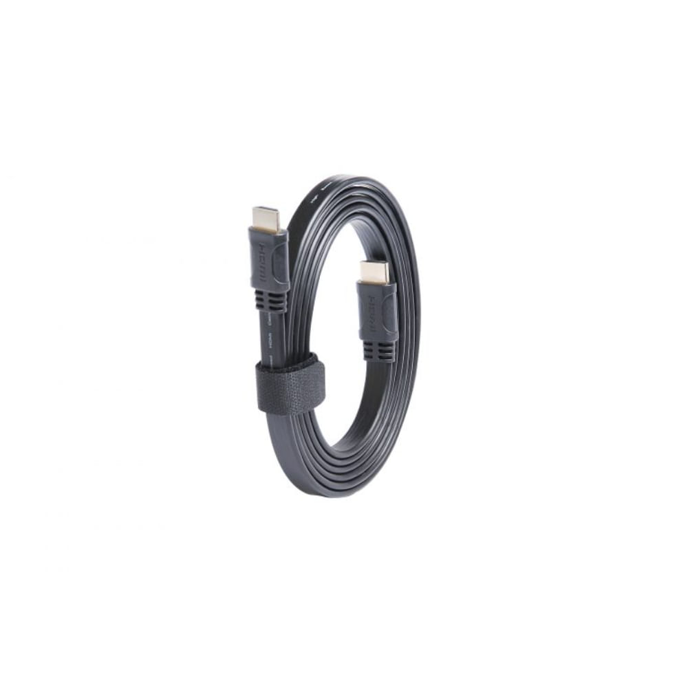 TECMASTER CABLE HDMI DE ALTA DEFINICIÓN 2,0 MTS COLOR NEGRO . VERSION 2.0 4K