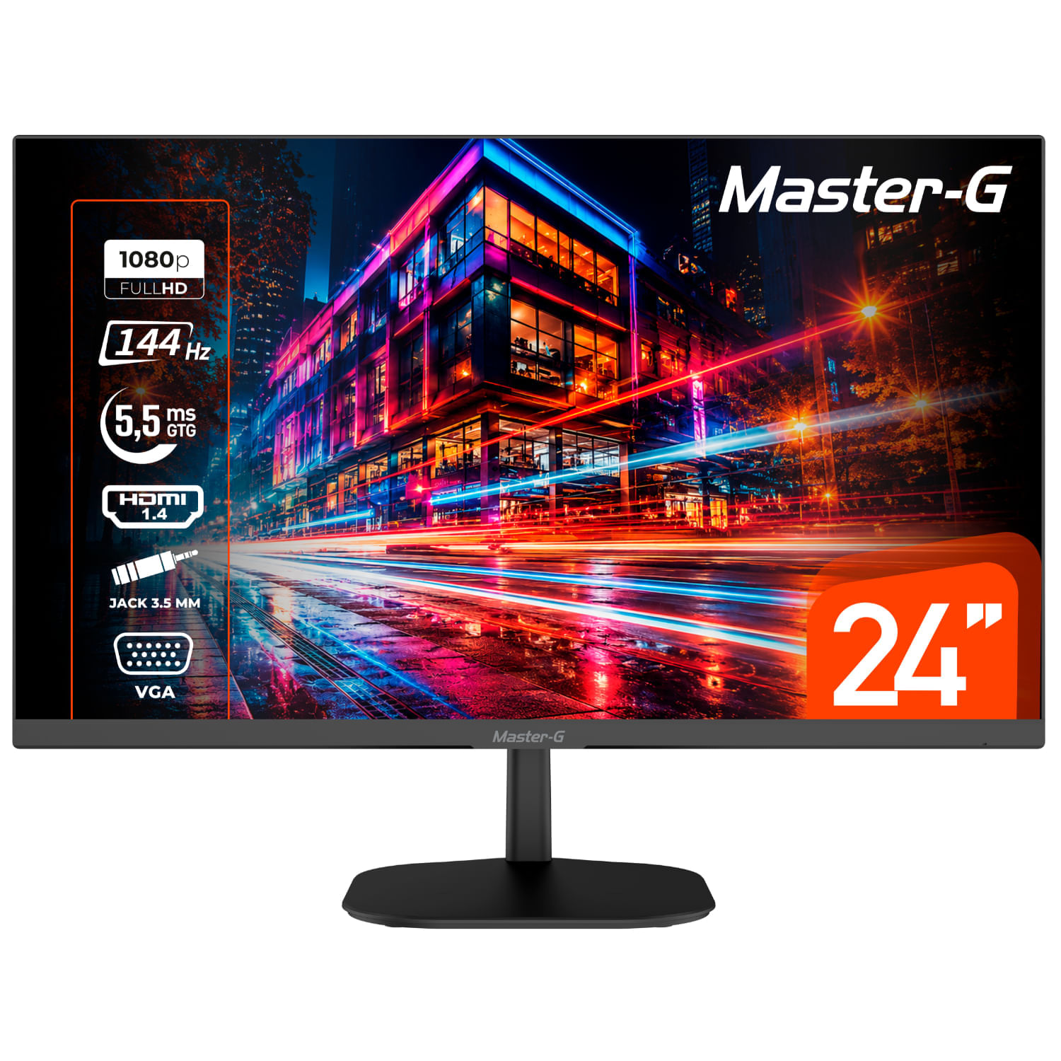 Monitor De Pc 24"" Full Hd Ips 144Hz 5,5Ms Mgme2450 Master-G